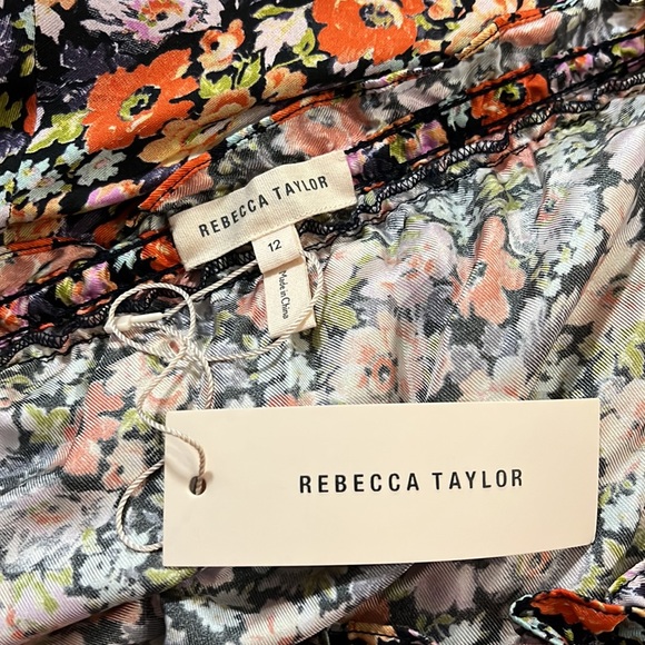 REBECCA TAYLOR | OFF-THE-SHOULDER MOONLIGHT GARDEN ROMPER - Picture 6 of 9